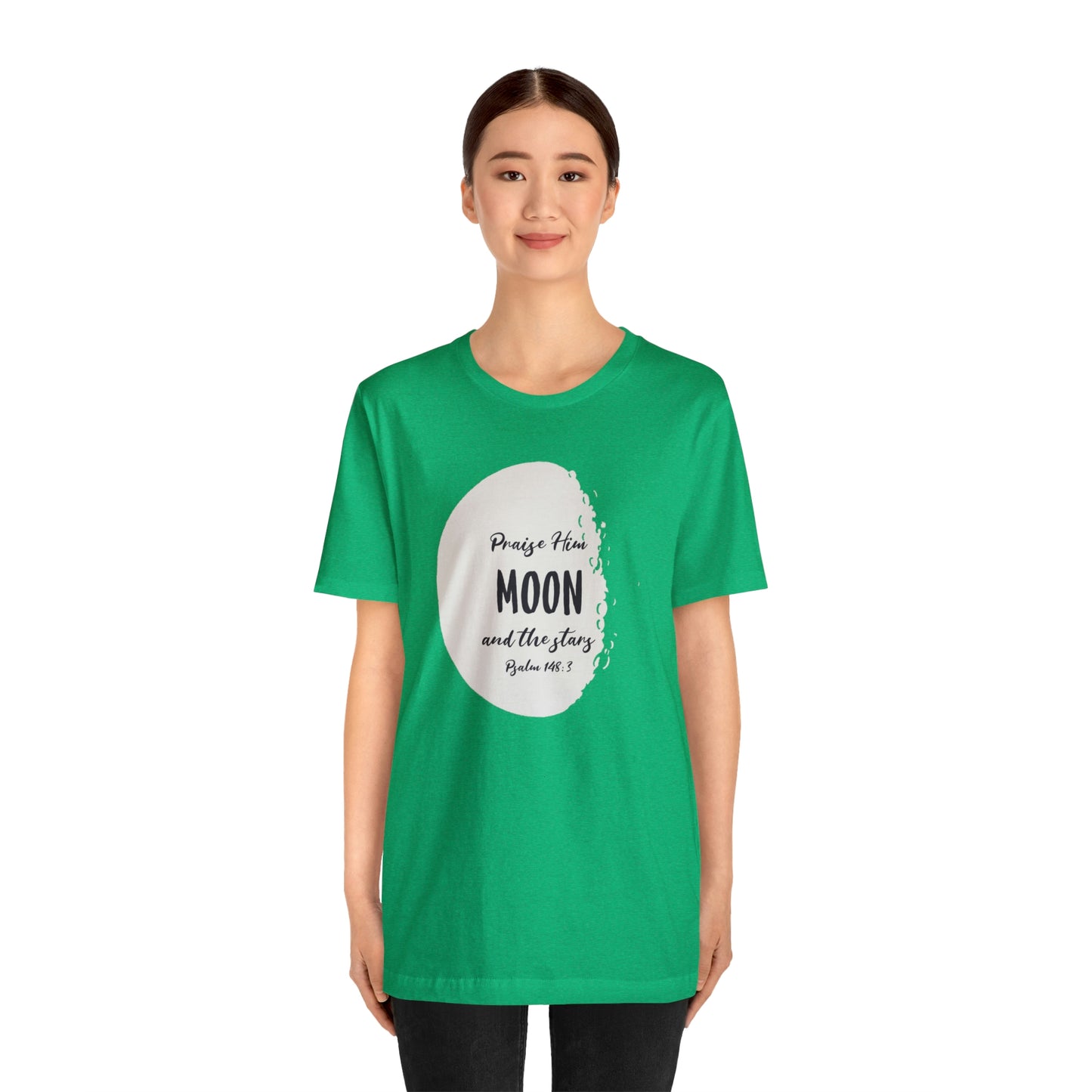 The Moon Unisex Jersey Short Sleeve Tee