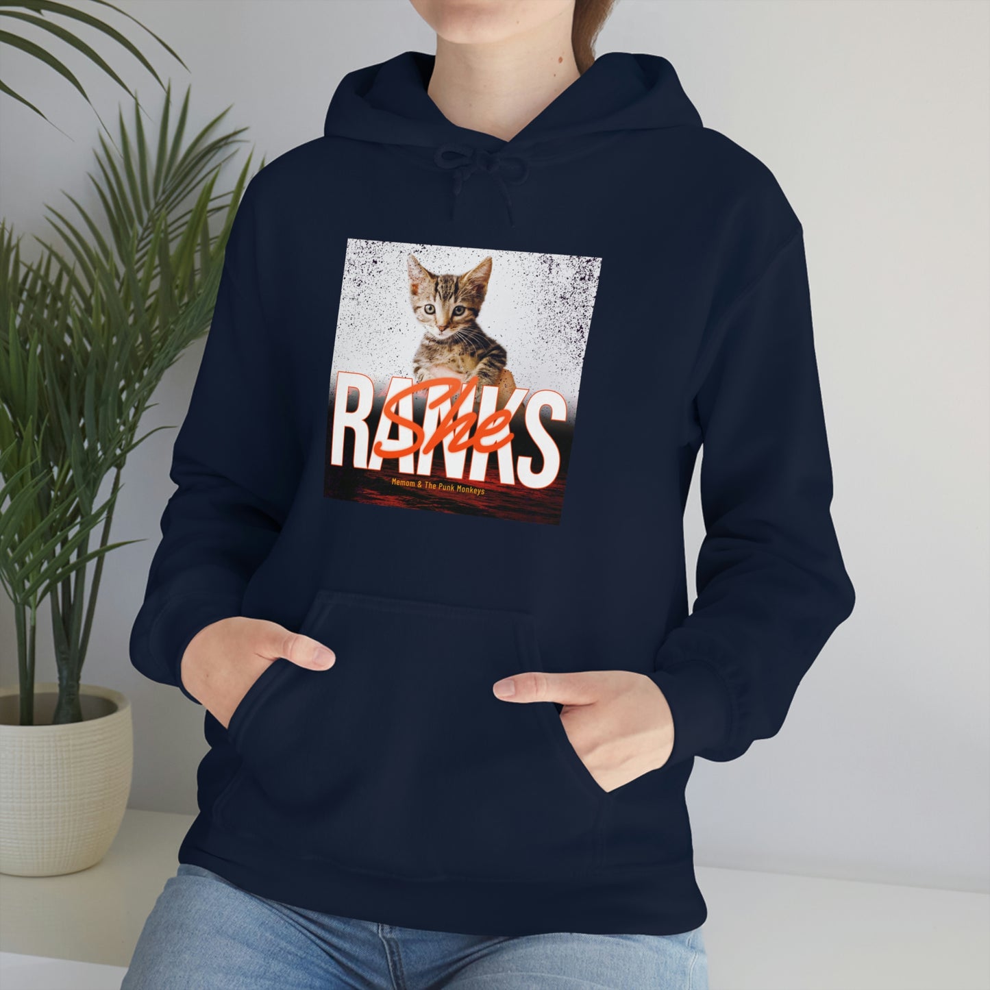 She Ranks Unisex Heavy Blend™ Hooded Sweatshirt