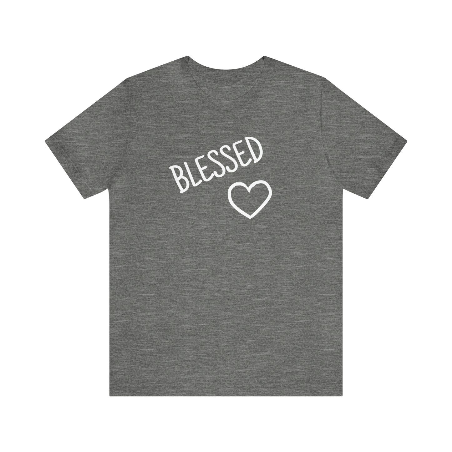 Blessed Heart Unisex Jersey Short Sleeve Tee