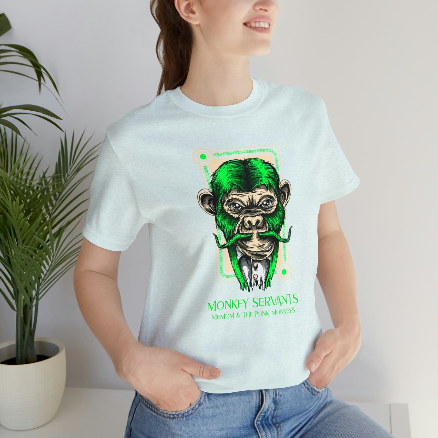 Monkey Servants Unisex Jersey Short Sleeve Tee