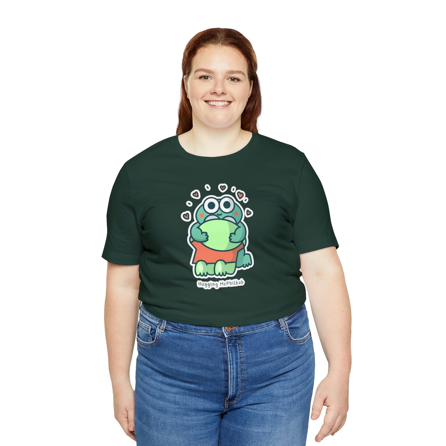 Hugging McPhilbob Unisex Jersey Short Sleeve Tee