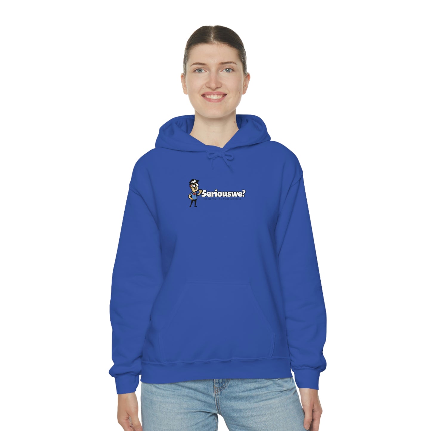 Seriouswe? Unisex Heavy Blend™ Hooded Sweatshirt