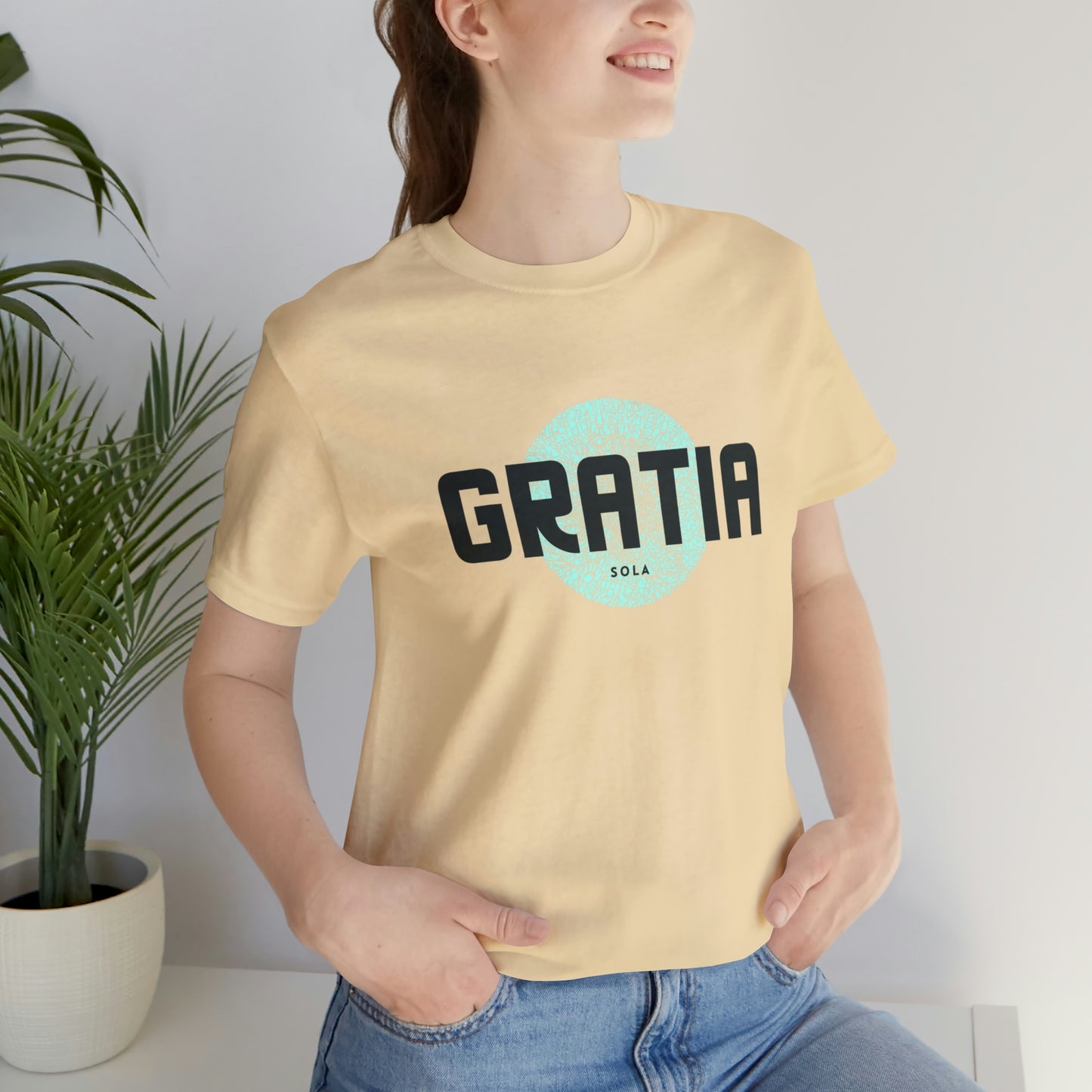 Sola Gratia Unisex Jersey Short Sleeve Tee
