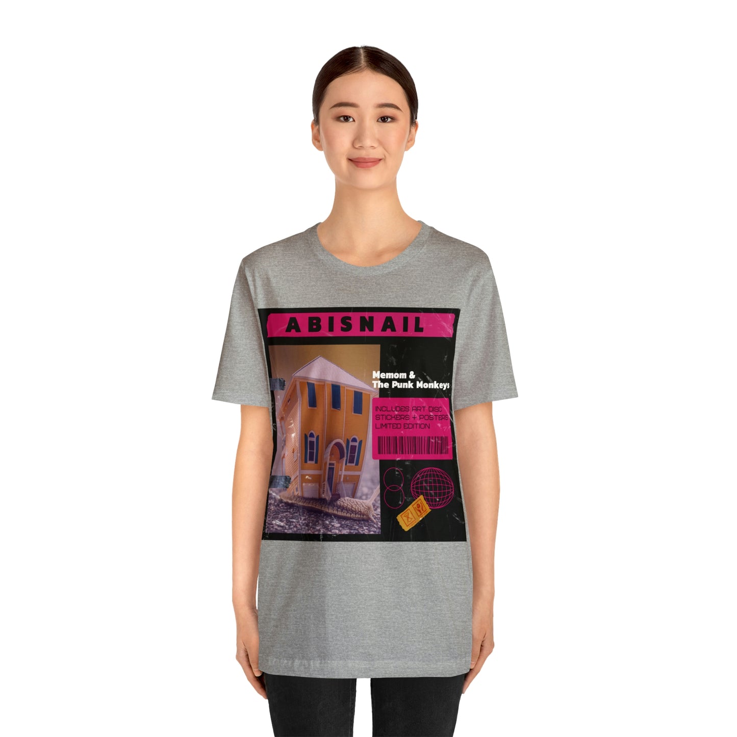 Abisnail Unisex Jersey Short Sleeve Tee