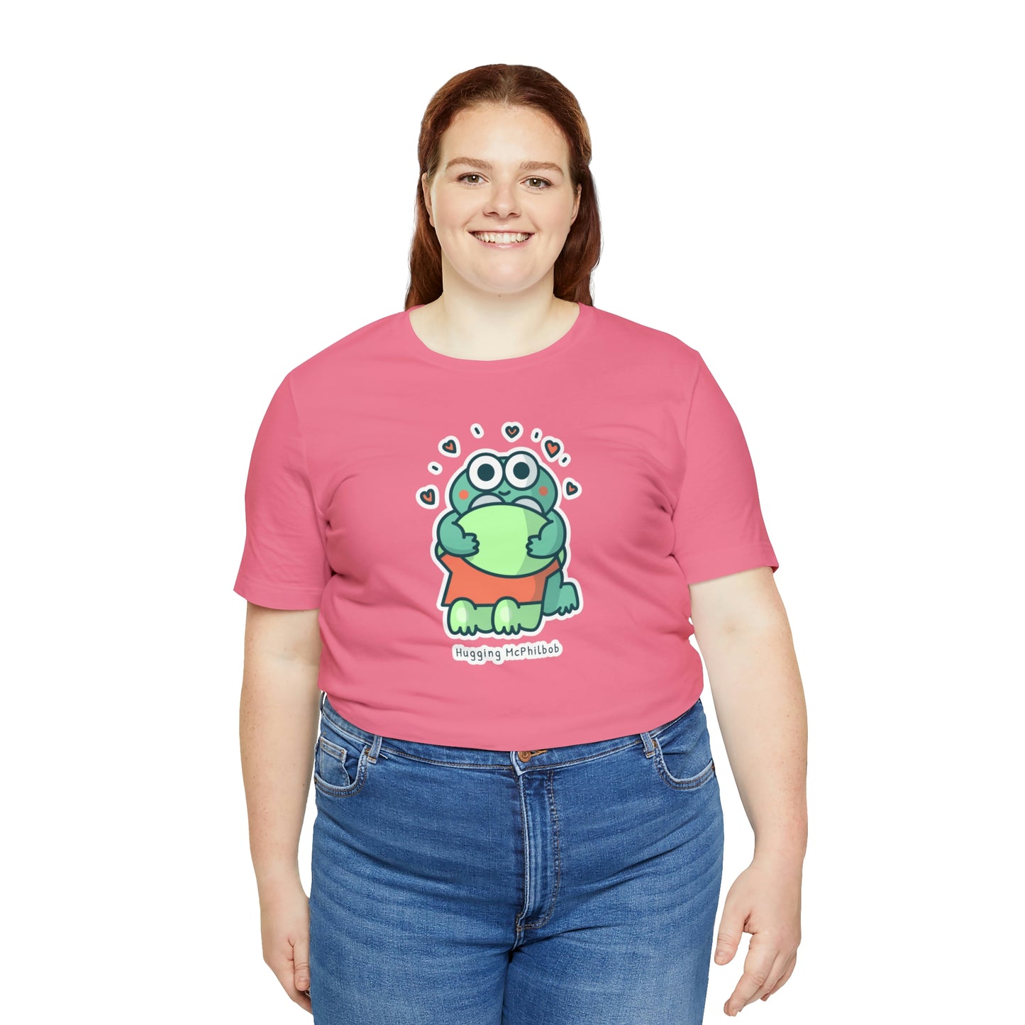 Hugging McPhilbob Unisex Jersey Short Sleeve Tee