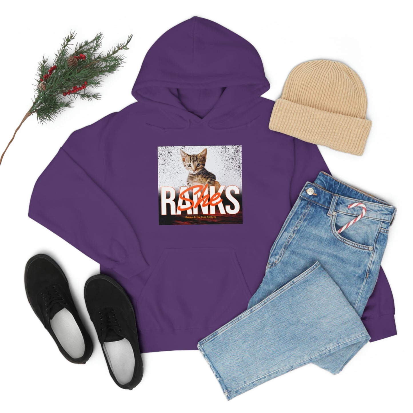 She Ranks Unisex Heavy Blend™ Hooded Sweatshirt
