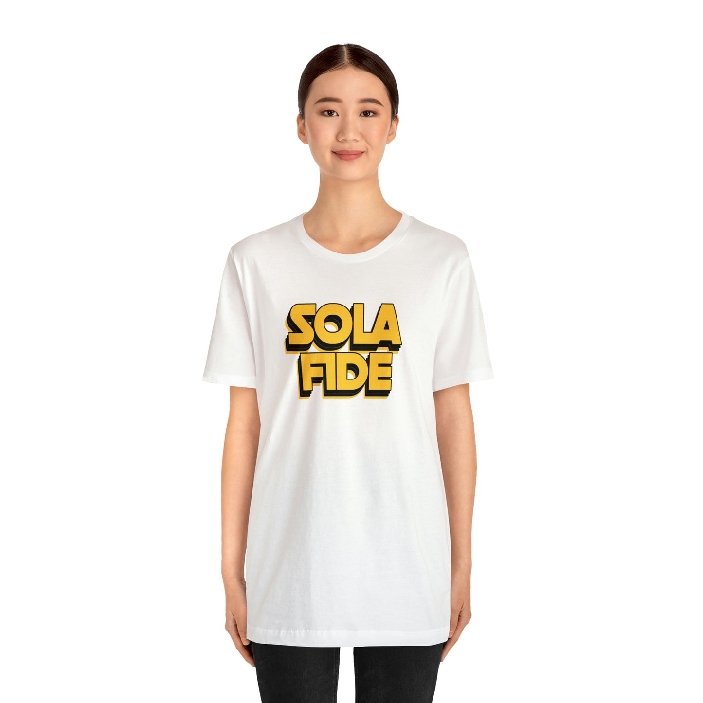 Sola Fide SW Unisex Jersey Short Sleeve Tee