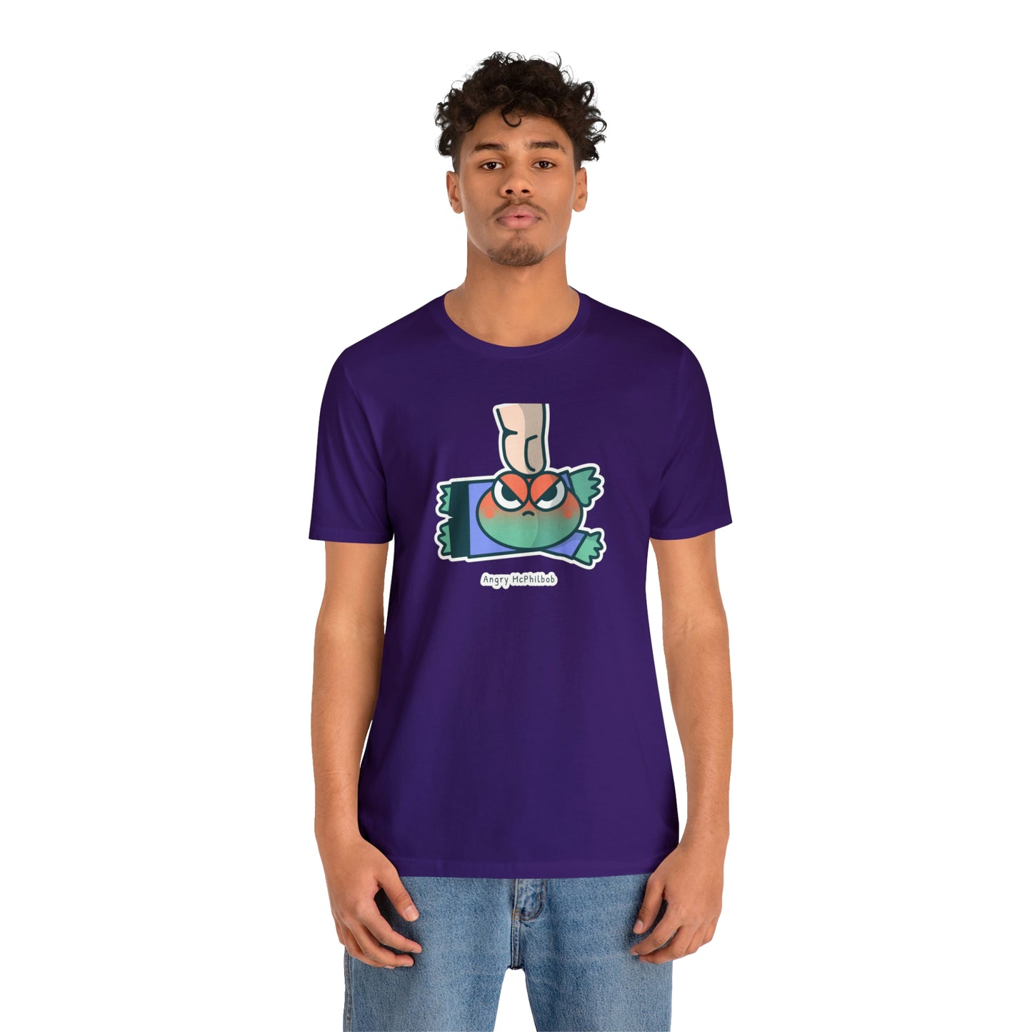 Angry McPhilbob Unisex Jersey Short Sleeve Tee