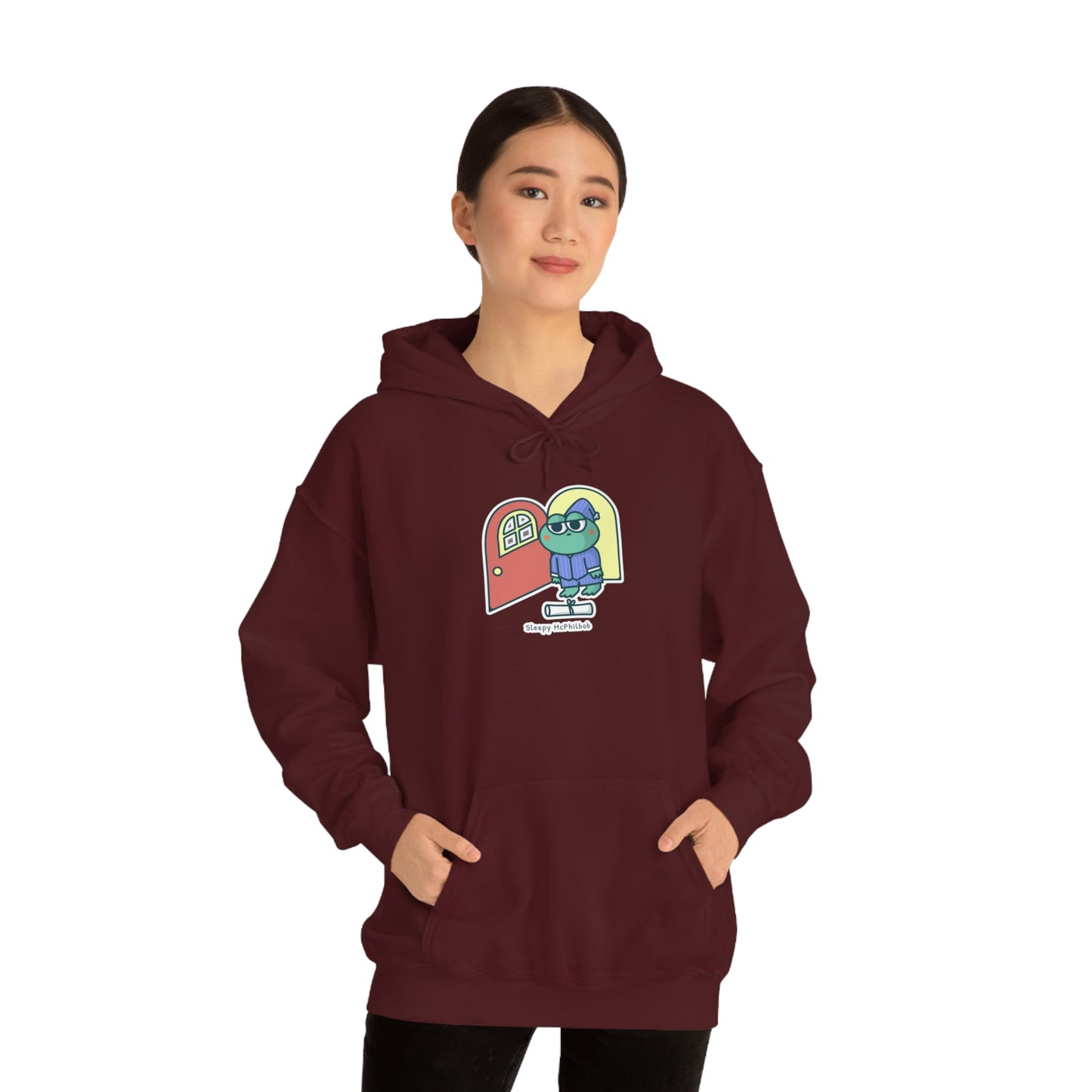 Sleepy McPhilbob Unisex Heavy Blend™ Hooded Sweatshirt