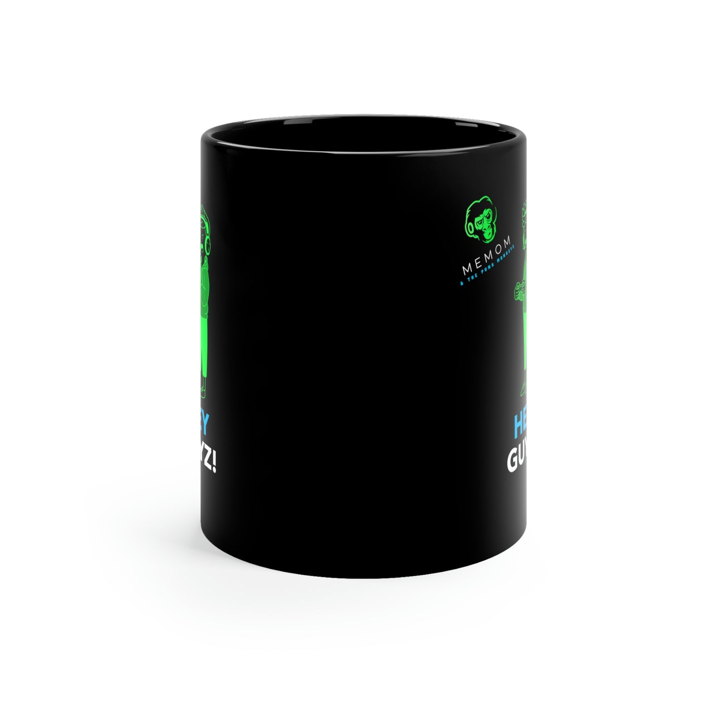 Hey Guyz! 11oz Black Mug
