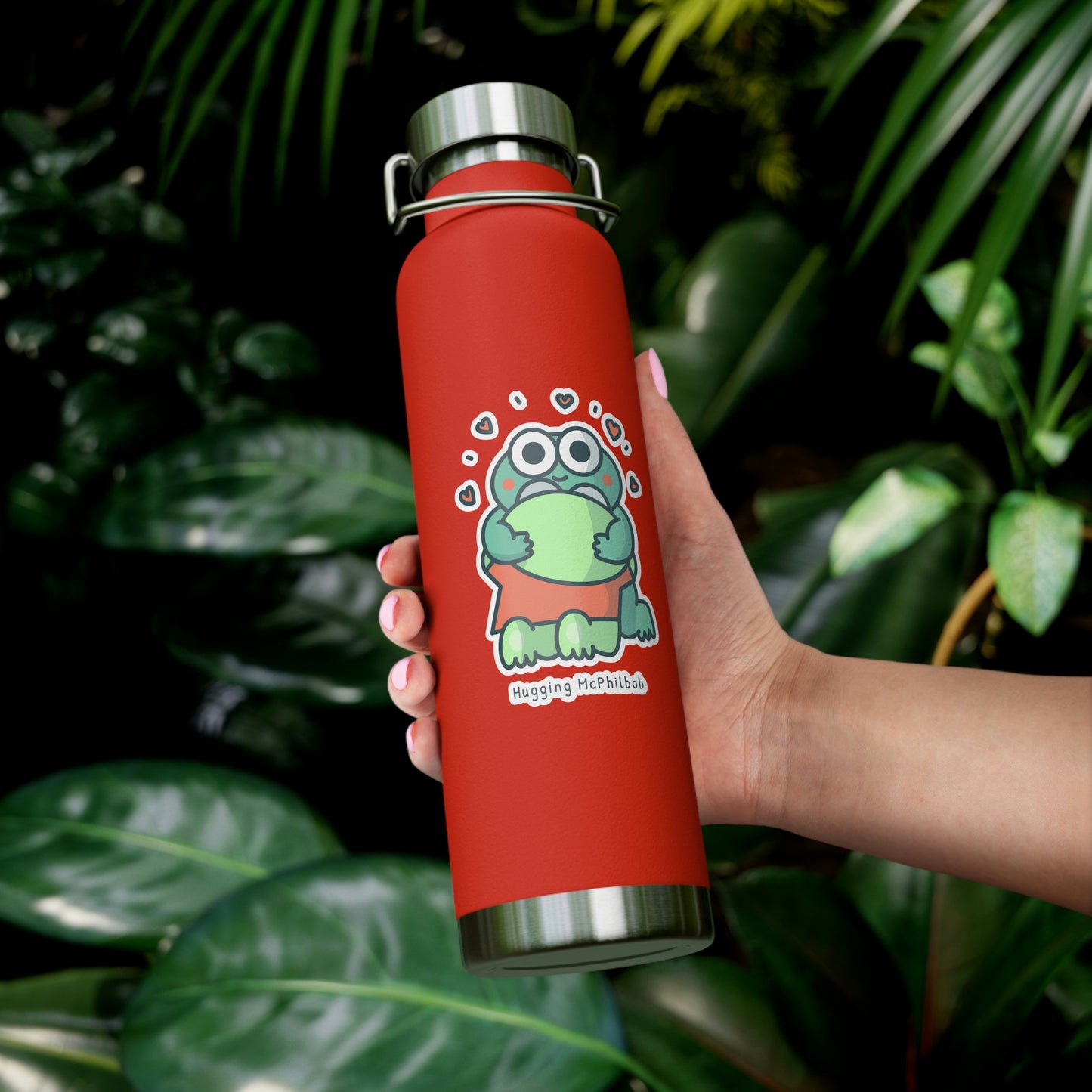 Hugging McPhilbob Copper Vacuum Insulated Bottle, 22oz