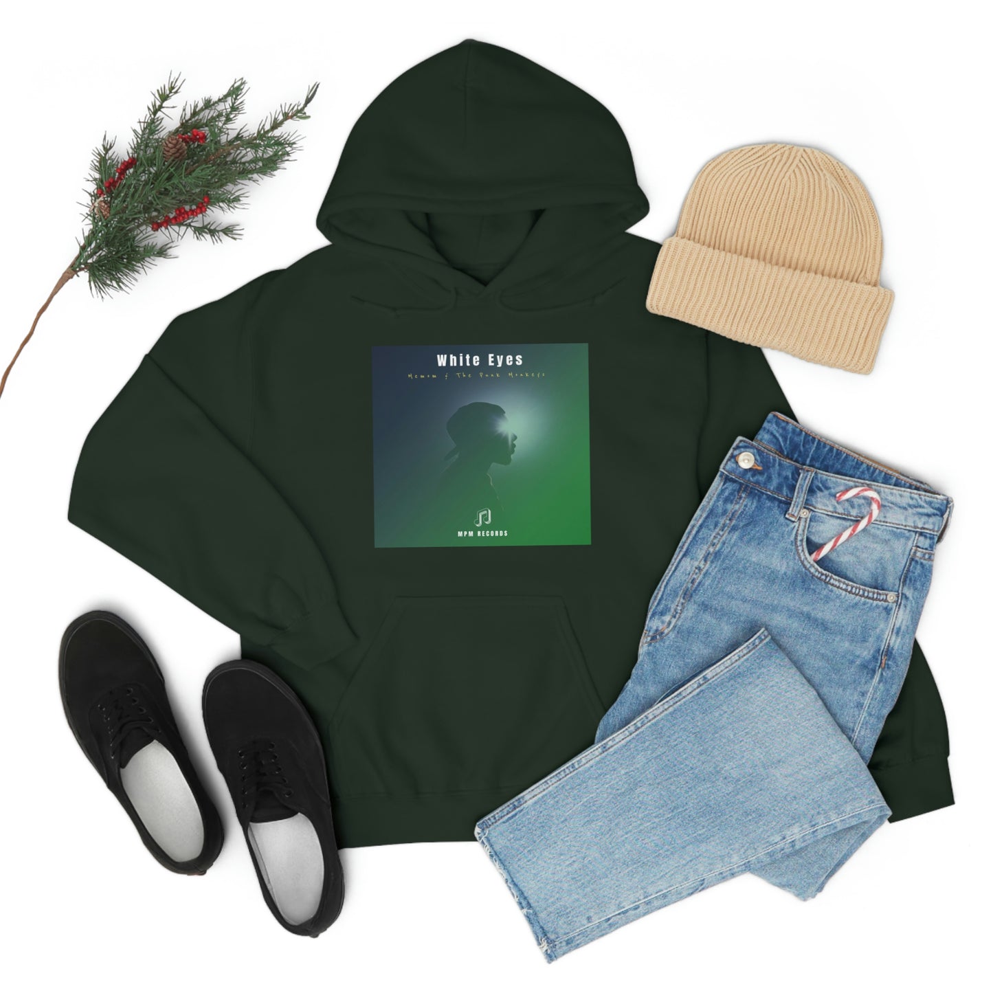 White Eyes Unisex Heavy Blend™ Hooded Sweatshirt