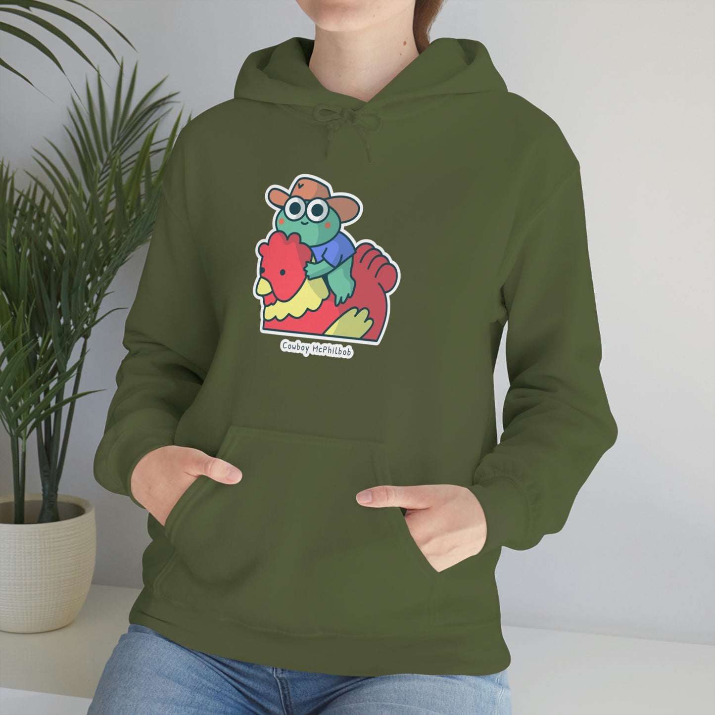 Cowboy McPhilbob Unisex Heavy Blend™ Hooded Sweatshirt