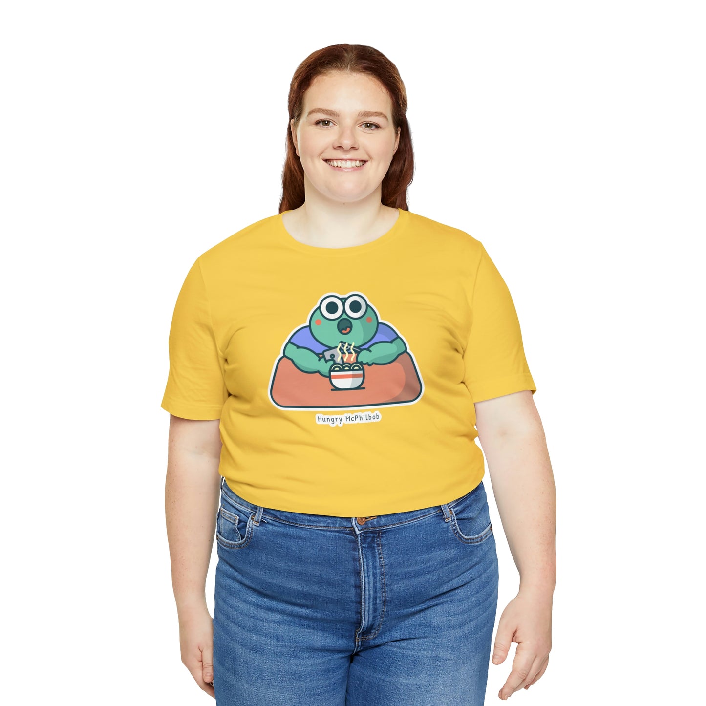 Hungry McPhilbob Unisex Jersey Short Sleeve Tee