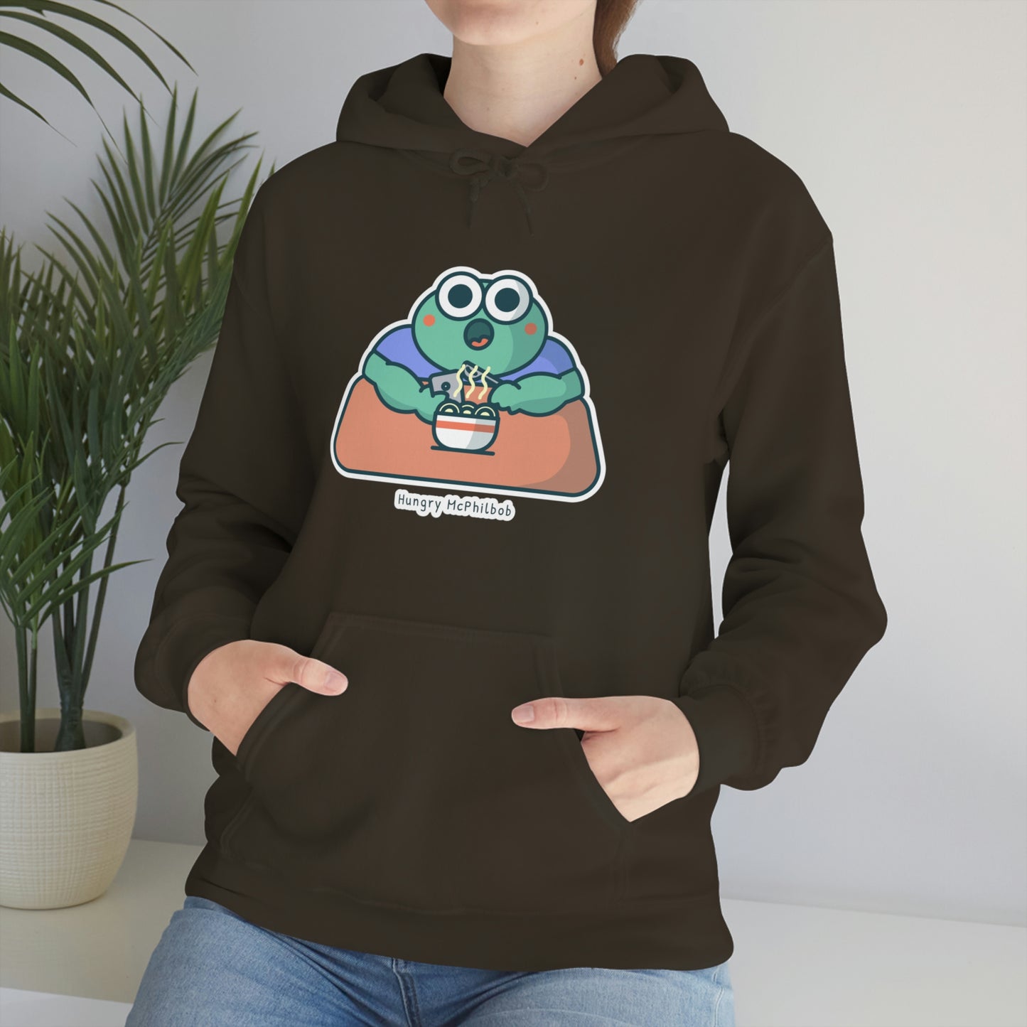 Hungry McPhilbob Unisex Heavy Blend™ Hooded Sweatshirt