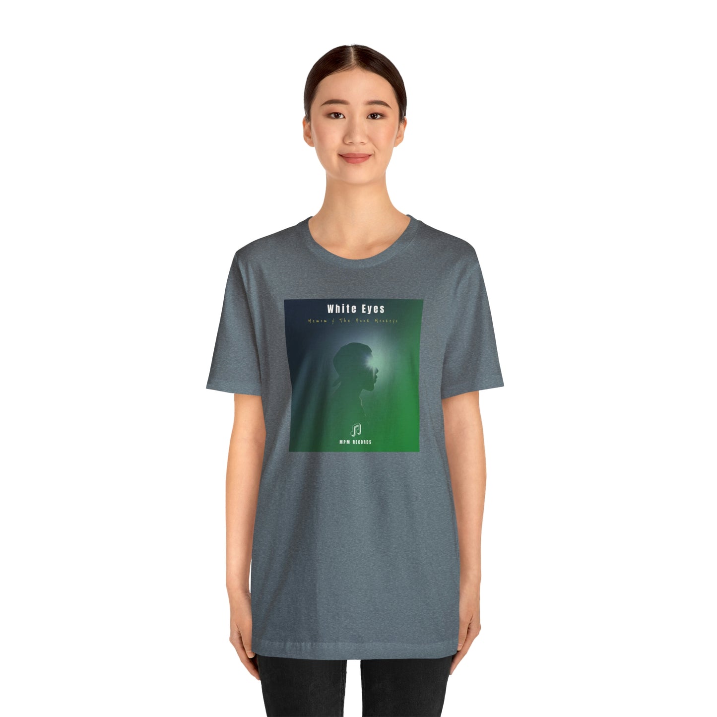 White Eyes Unisex Jersey Short Sleeve Tee