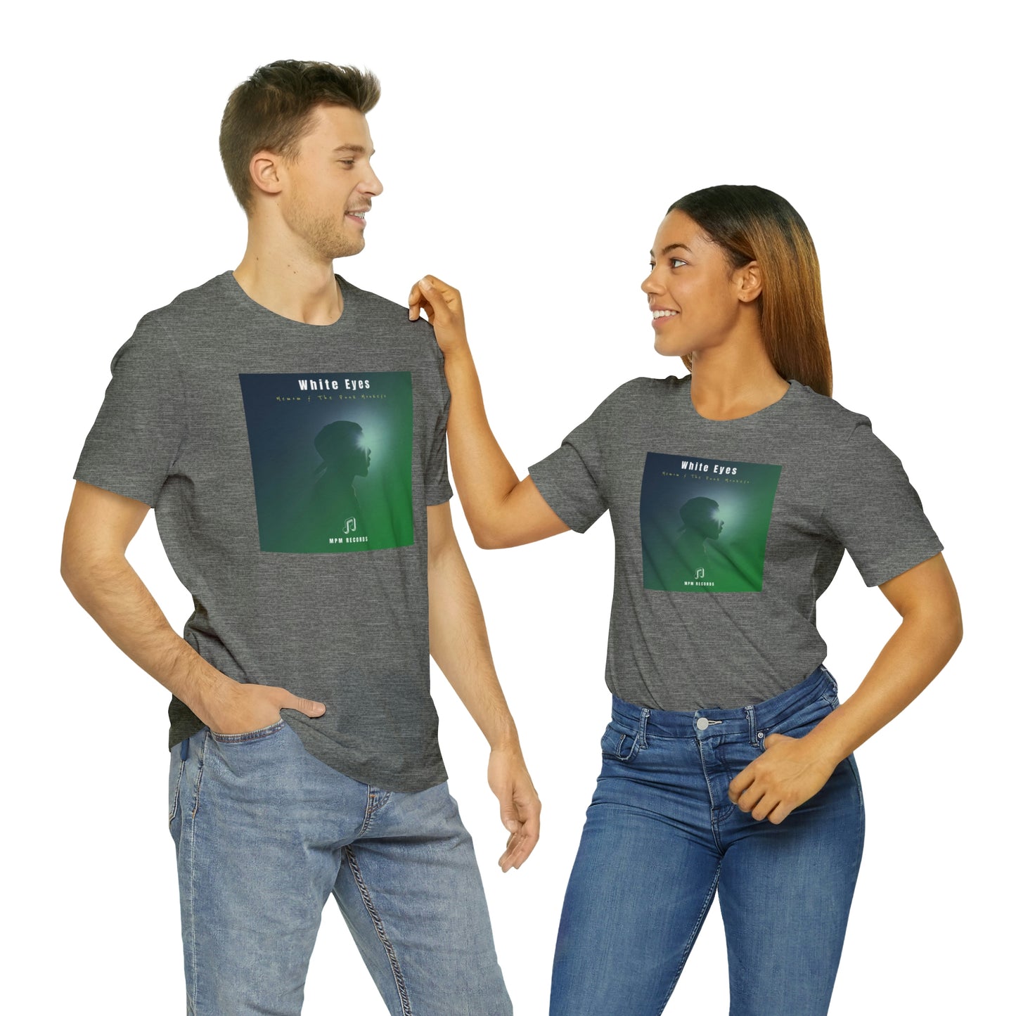 White Eyes Unisex Jersey Short Sleeve Tee