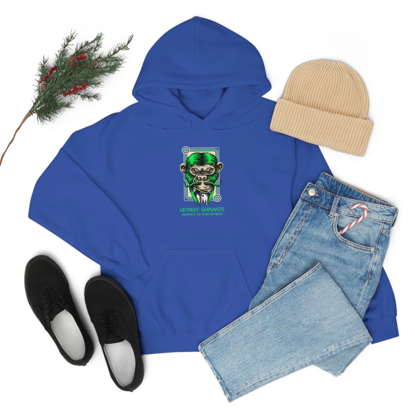 Monkey Servants Unisex Heavy Blend™ Hooded Sweatshirt
