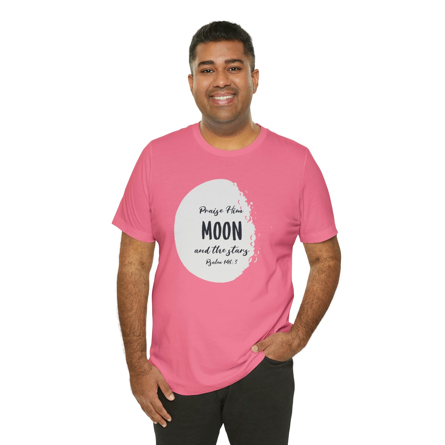 The Moon Unisex Jersey Short Sleeve Tee