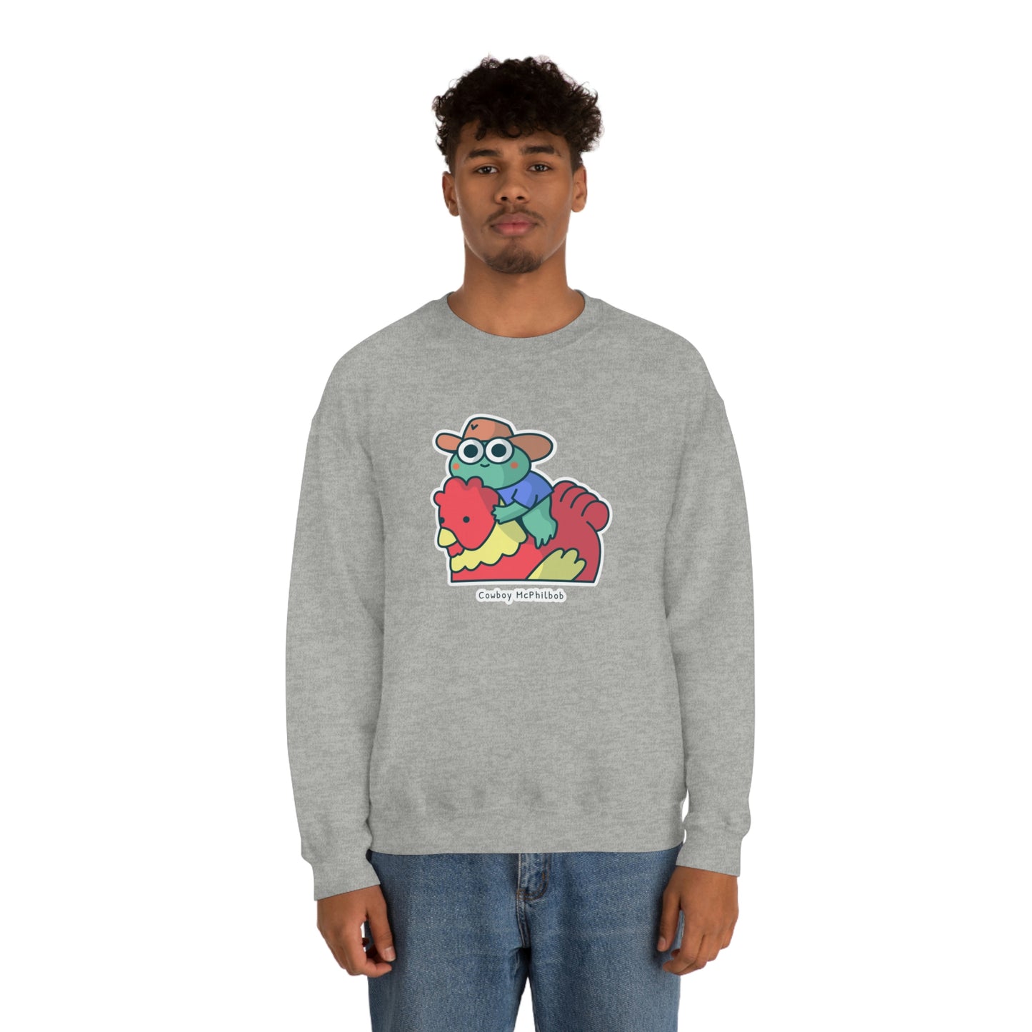 Cowboy McPhilbob Unisex Heavy Blend™ Crewneck Sweatshirt