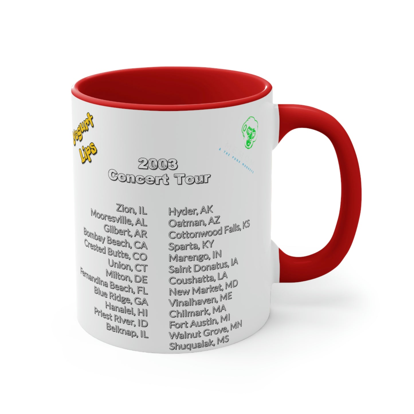 Yogurt Lips Accent Mug