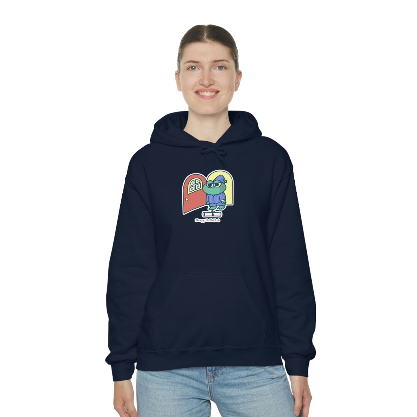 Sleepy McPhilbob Unisex Heavy Blend™ Hooded Sweatshirt
