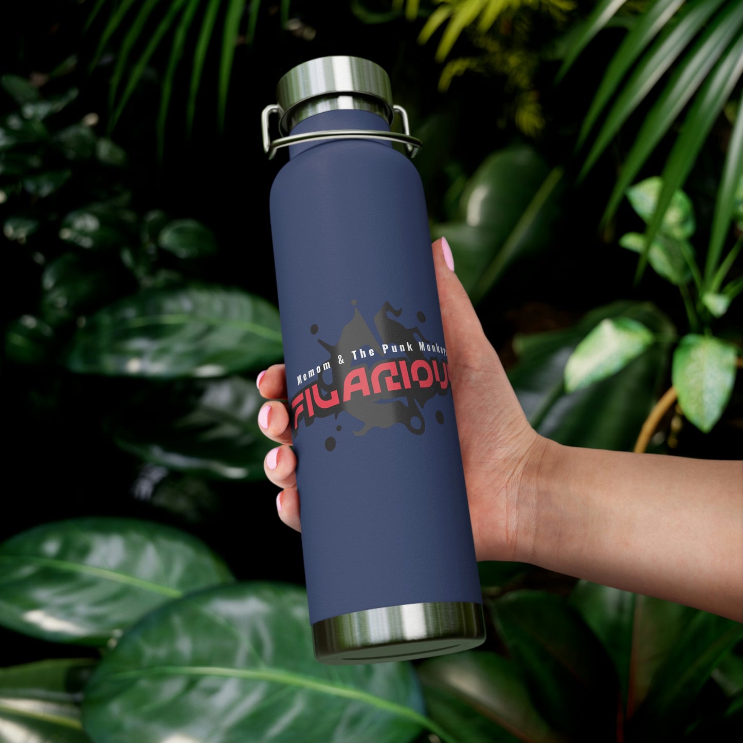 Filarious Copper Vacuum Insulated Bottle, 22oz