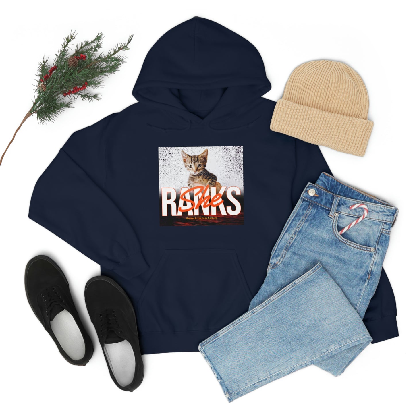 She Ranks Unisex Heavy Blend™ Hooded Sweatshirt