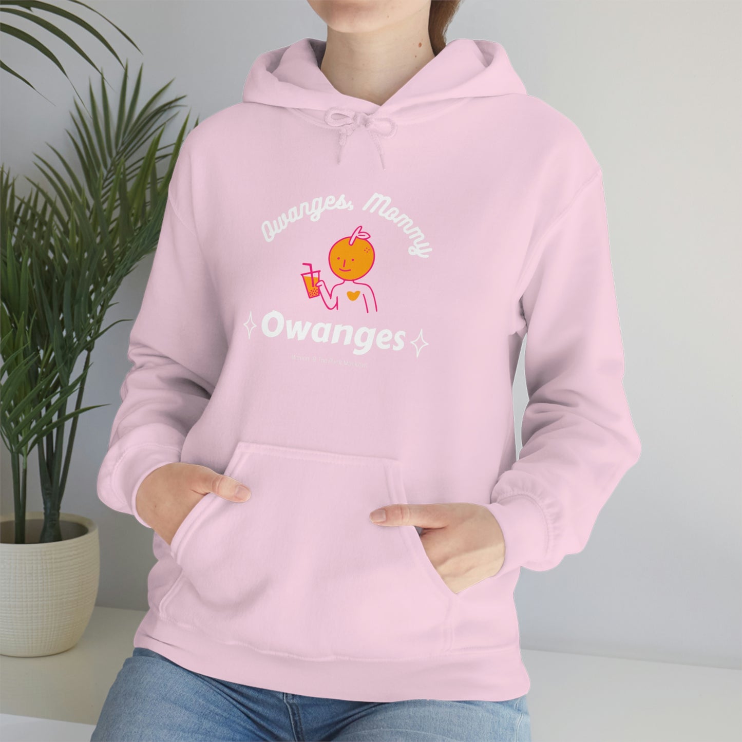 Owanges, Mommy, Owanges Unisex Heavy Blend™ Hooded Sweatshirt