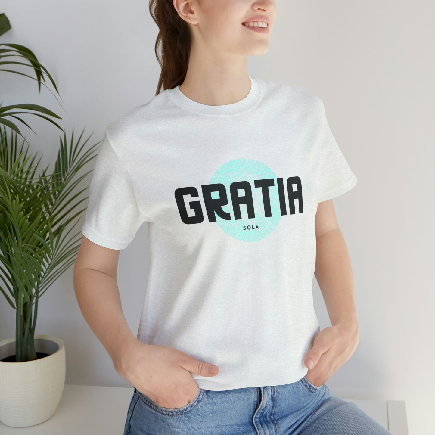 Sola Gratia Unisex Jersey Short Sleeve Tee