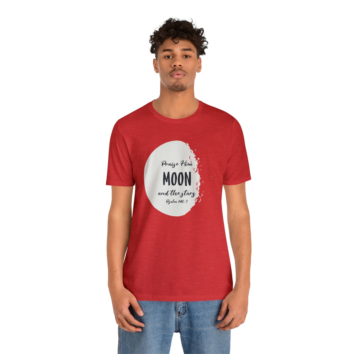 The Moon Unisex Jersey Short Sleeve Tee