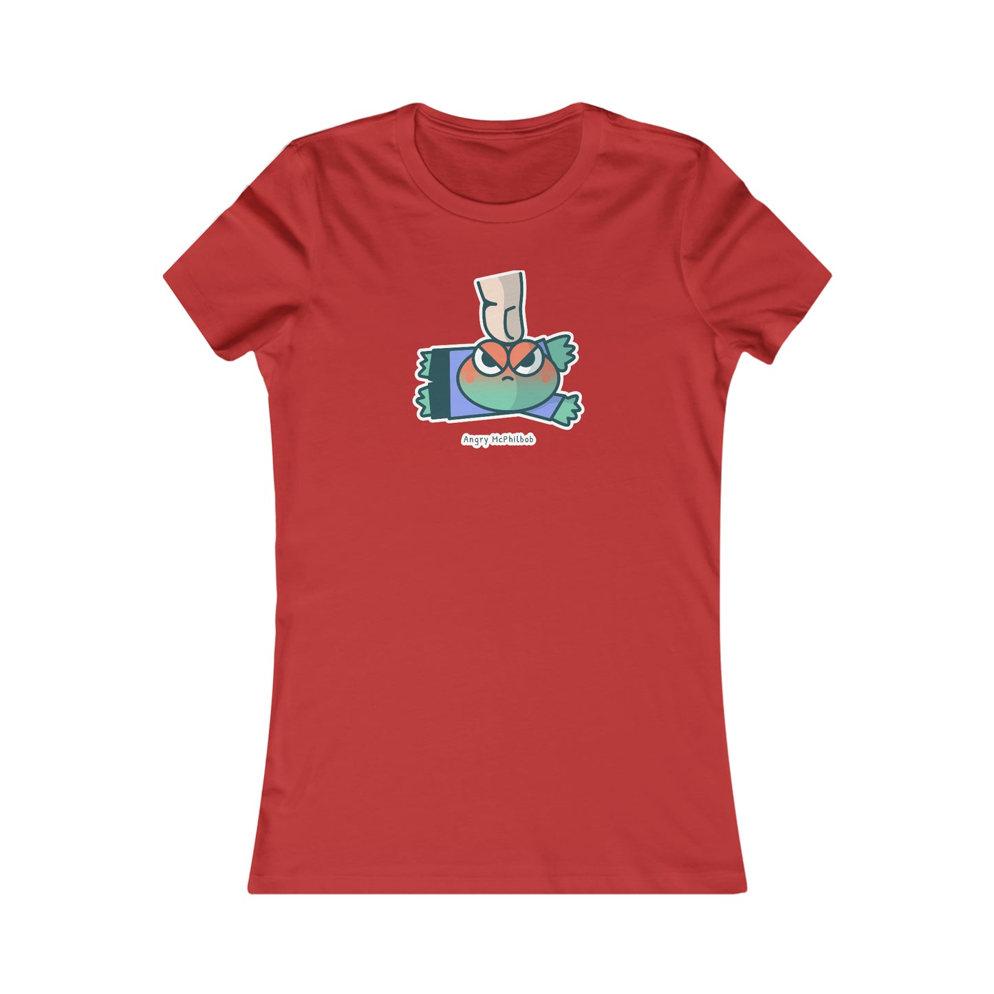 Angry McPhilbob Women's Favorite Tee