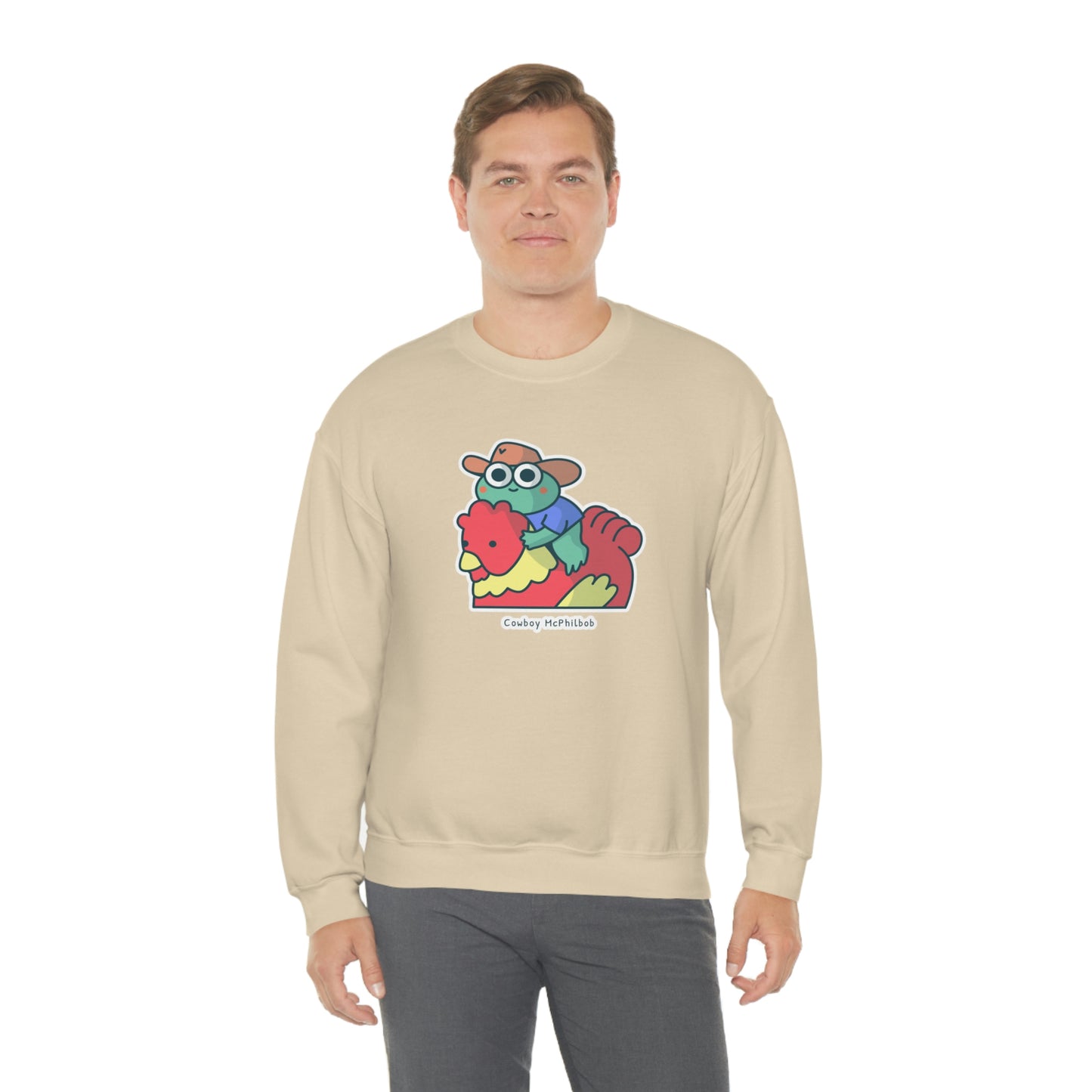 Cowboy McPhilbob Unisex Heavy Blend™ Crewneck Sweatshirt