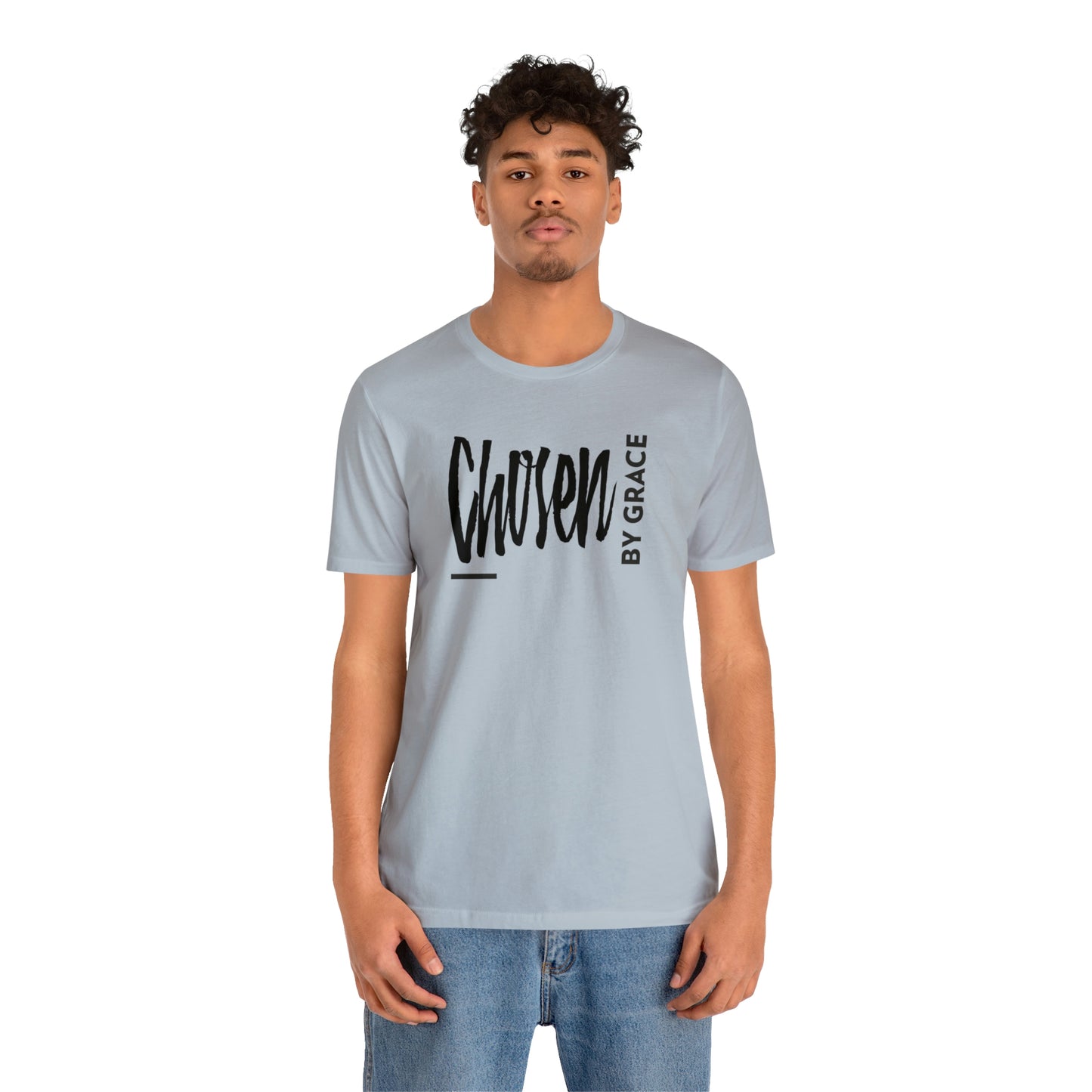 Chosen By Grace Sideways Unisex Jersey Short Sleeve Tee