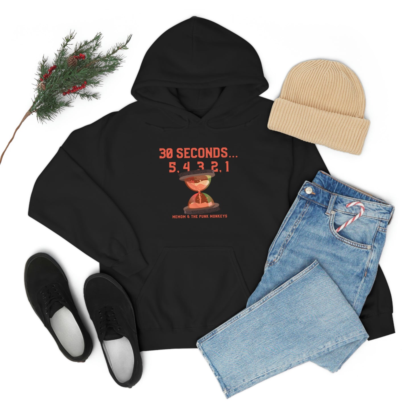30 Seconds...5,4,3,2,1 Unisex Heavy Blend™ Hooded Sweatshirt