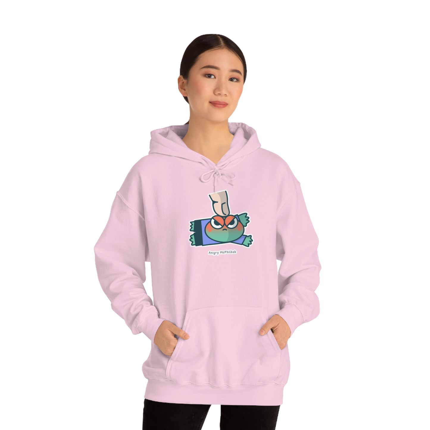 Angry McPhilbob Unisex Heavy Blend™ Hooded Sweatshirt