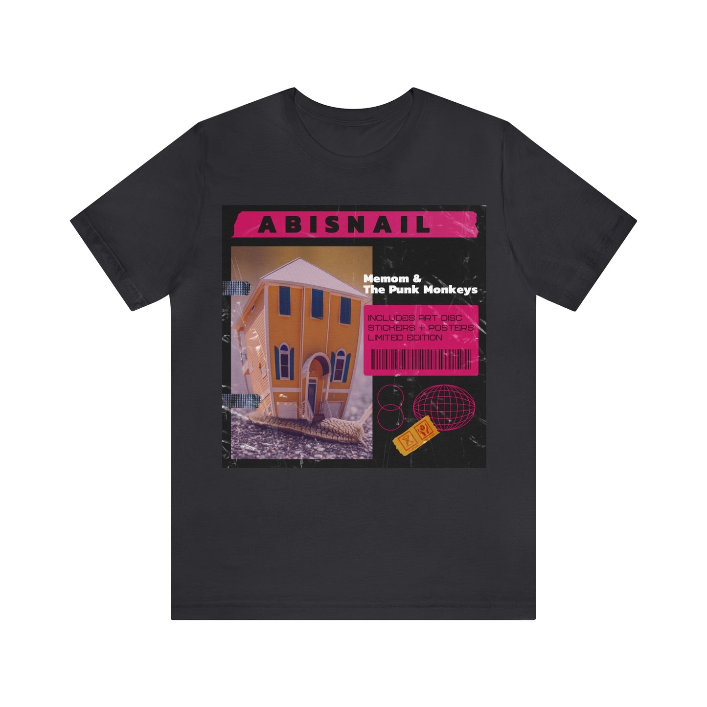 Abisnail Unisex Jersey Short Sleeve Tee