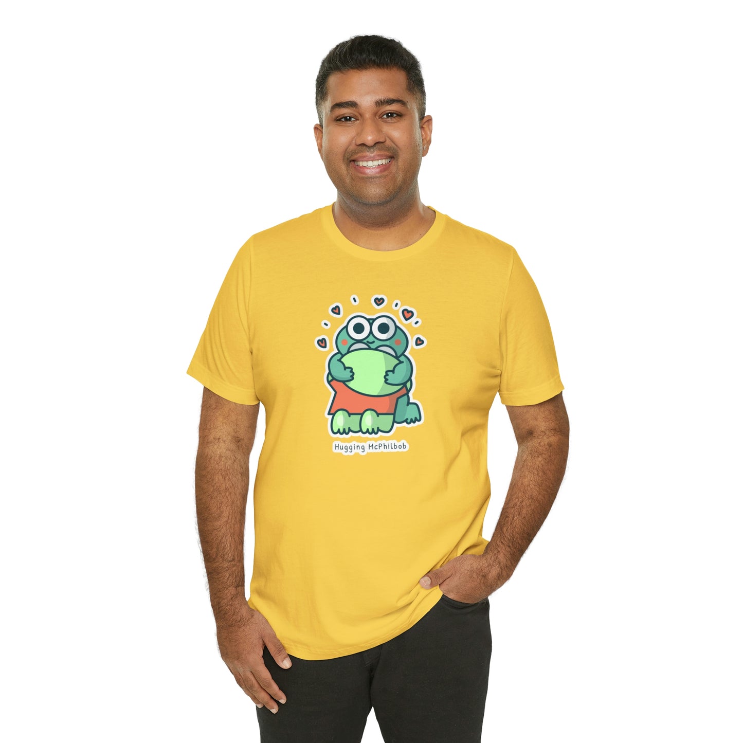 Hugging McPhilbob Unisex Jersey Short Sleeve Tee
