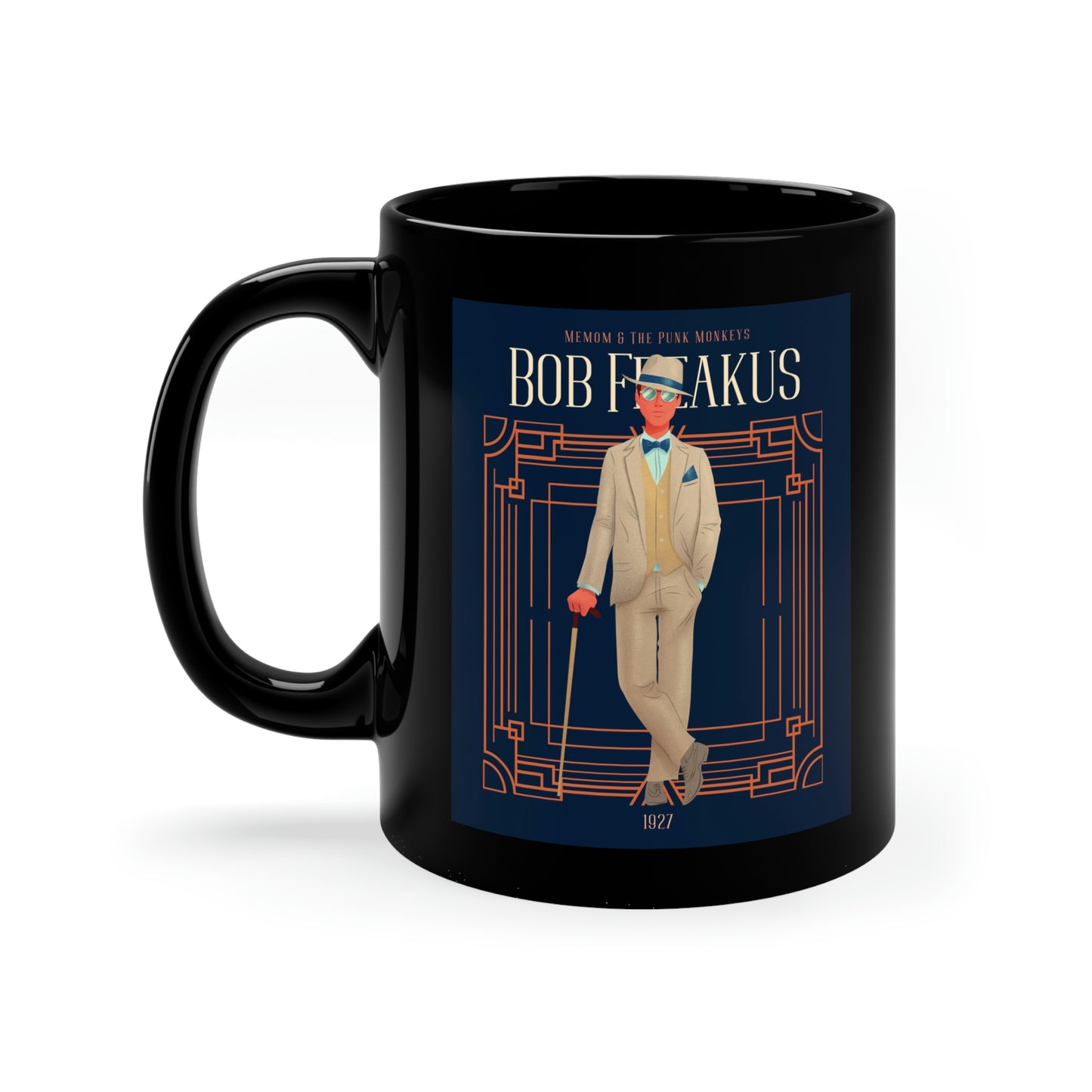 Bob Freakus 11oz Black Mug
