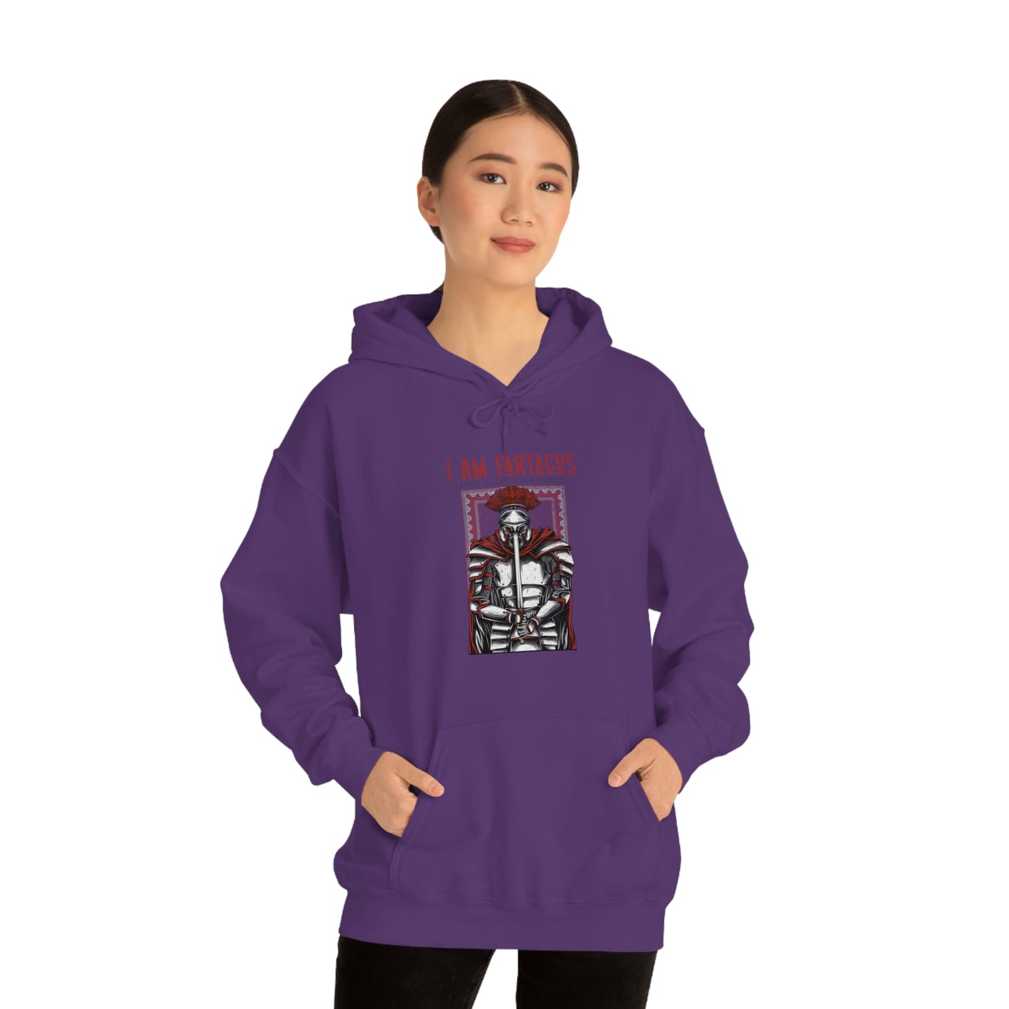 I AM FARTACUS Unisex Heavy Blend™ Hooded Sweatshirt