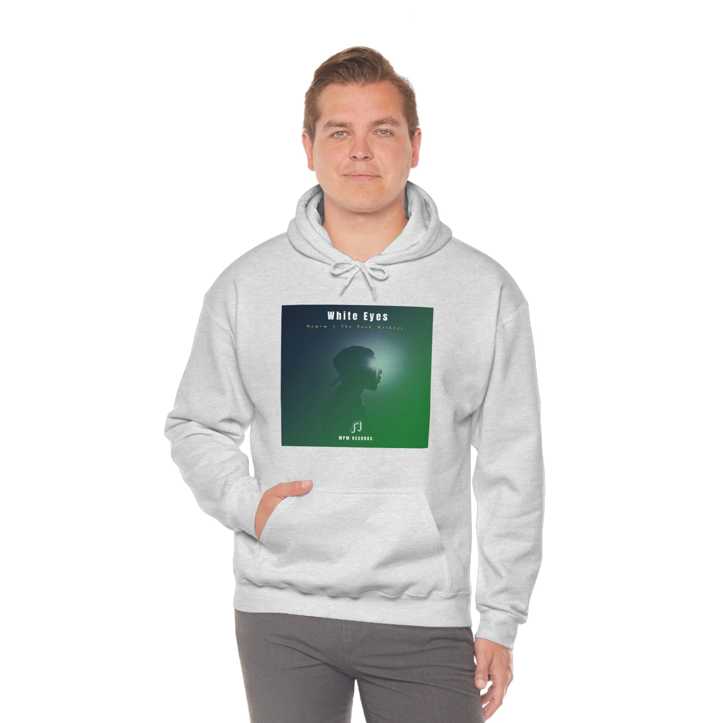 White Eyes Unisex Heavy Blend™ Hooded Sweatshirt
