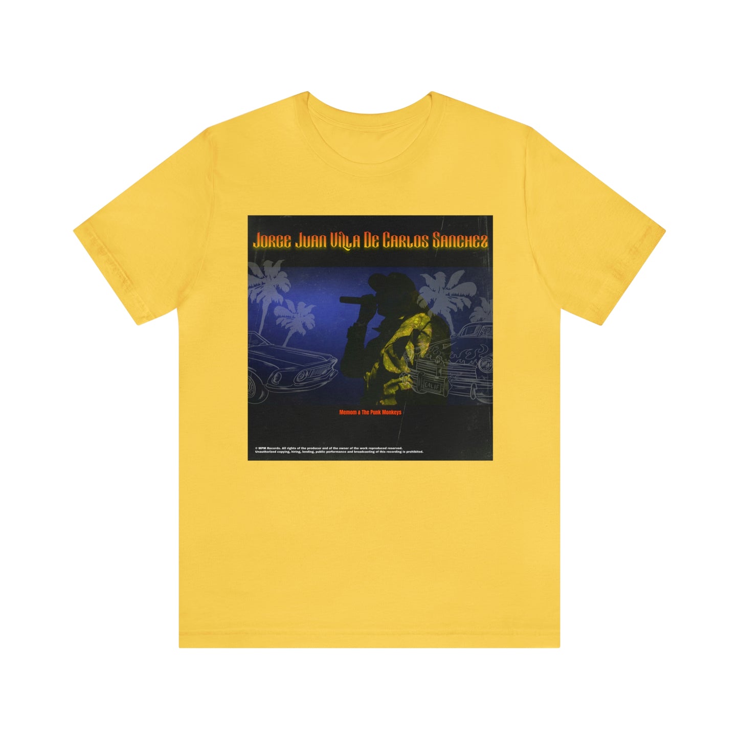 Jorge Juan Villa De Carlos Sanchez Unisex Jersey Short Sleeve Tee