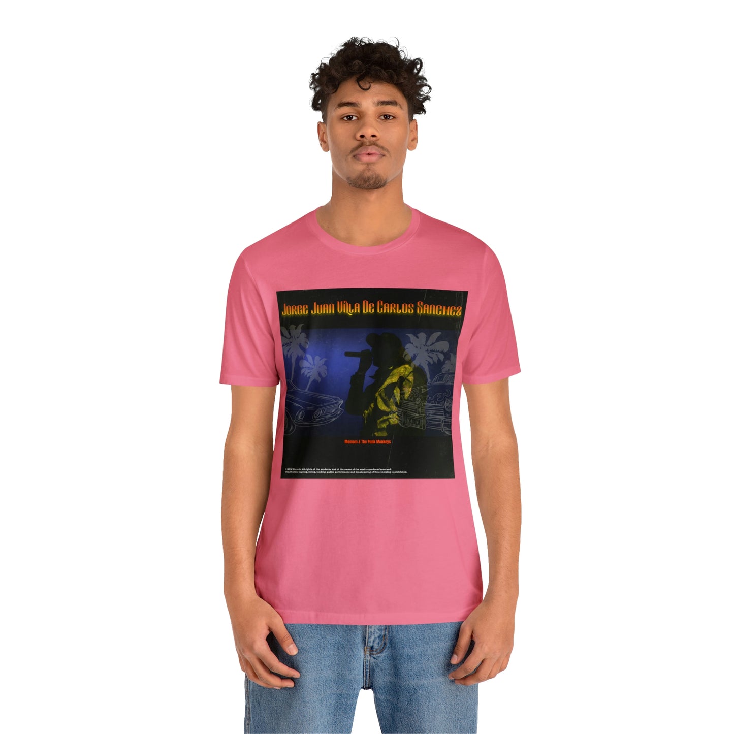 Jorge Juan Villa De Carlos Sanchez Unisex Jersey Short Sleeve Tee