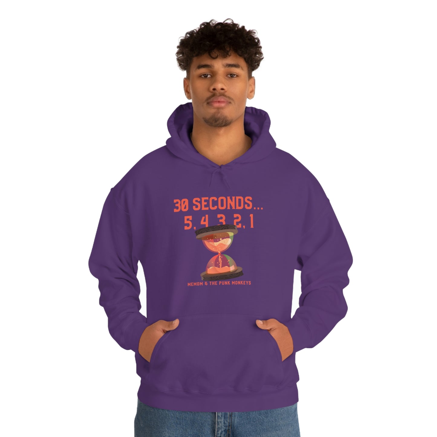 30 Seconds...5,4,3,2,1 Unisex Heavy Blend™ Hooded Sweatshirt