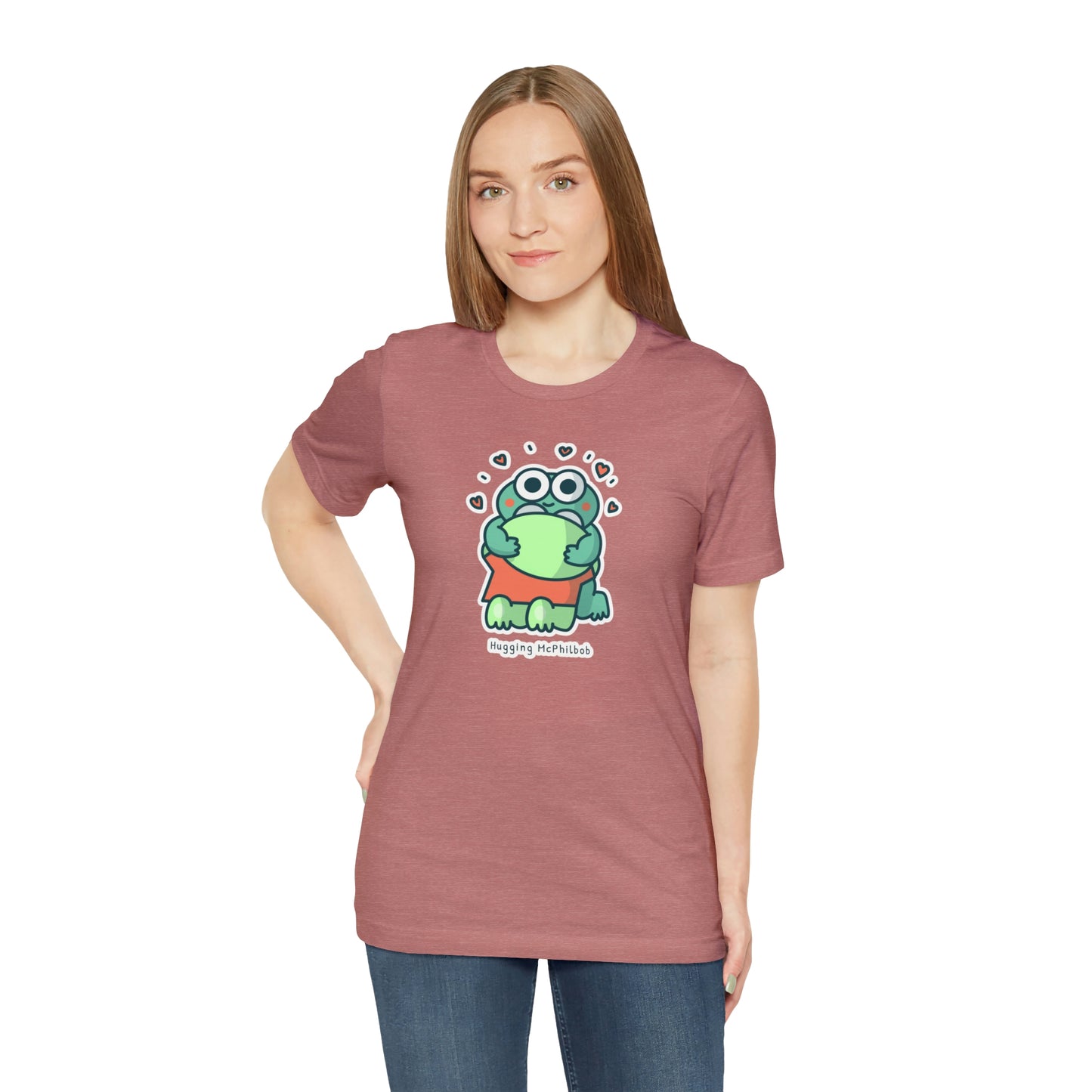 Hugging McPhilbob Unisex Jersey Short Sleeve Tee