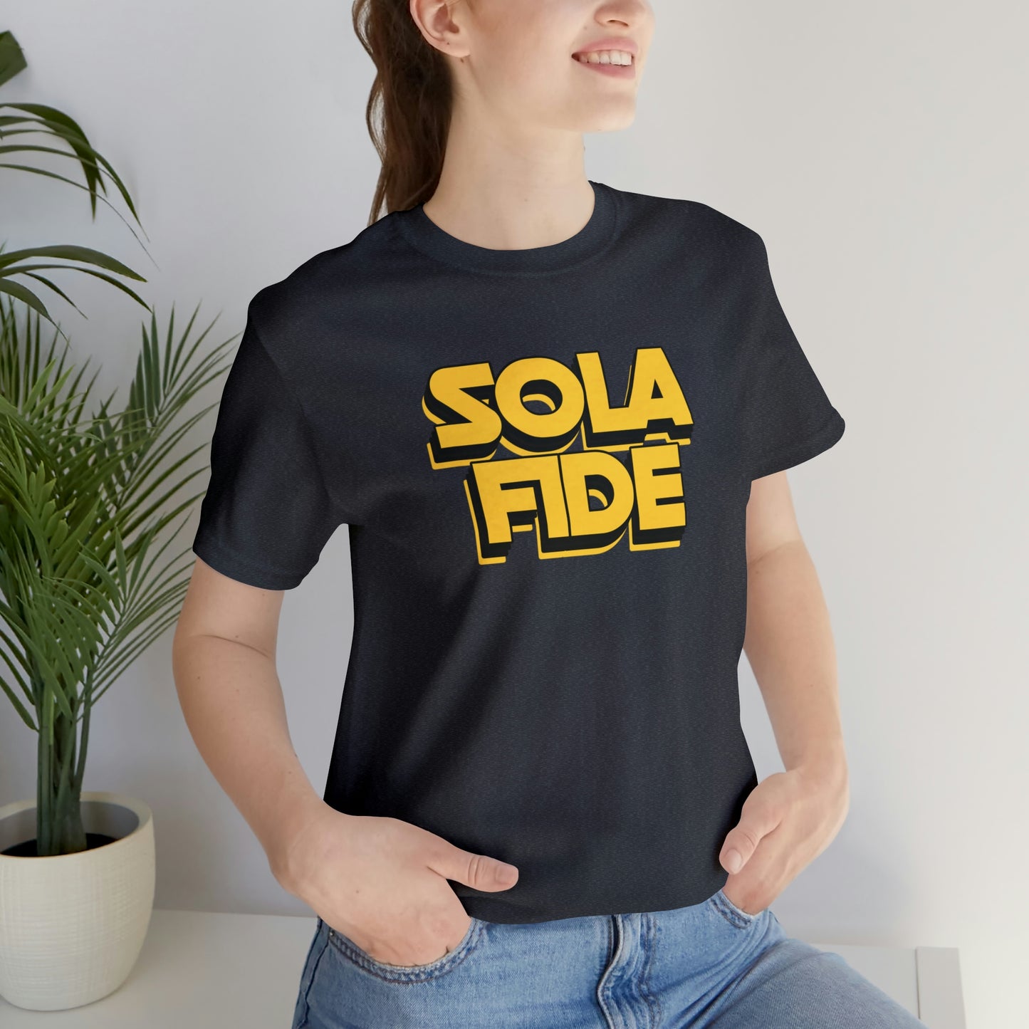 Sola Fide SW Unisex Jersey Short Sleeve Tee