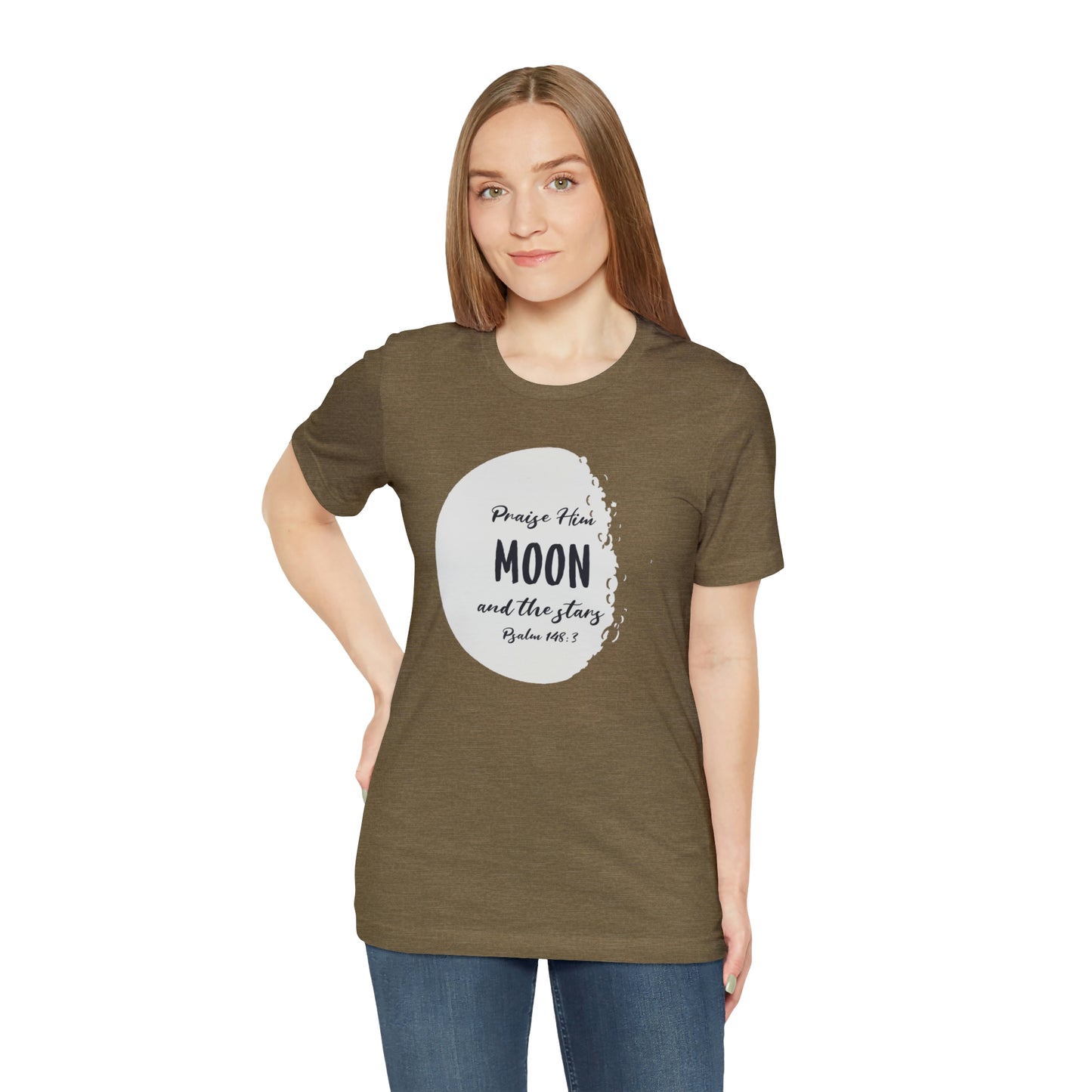 The Moon Unisex Jersey Short Sleeve Tee