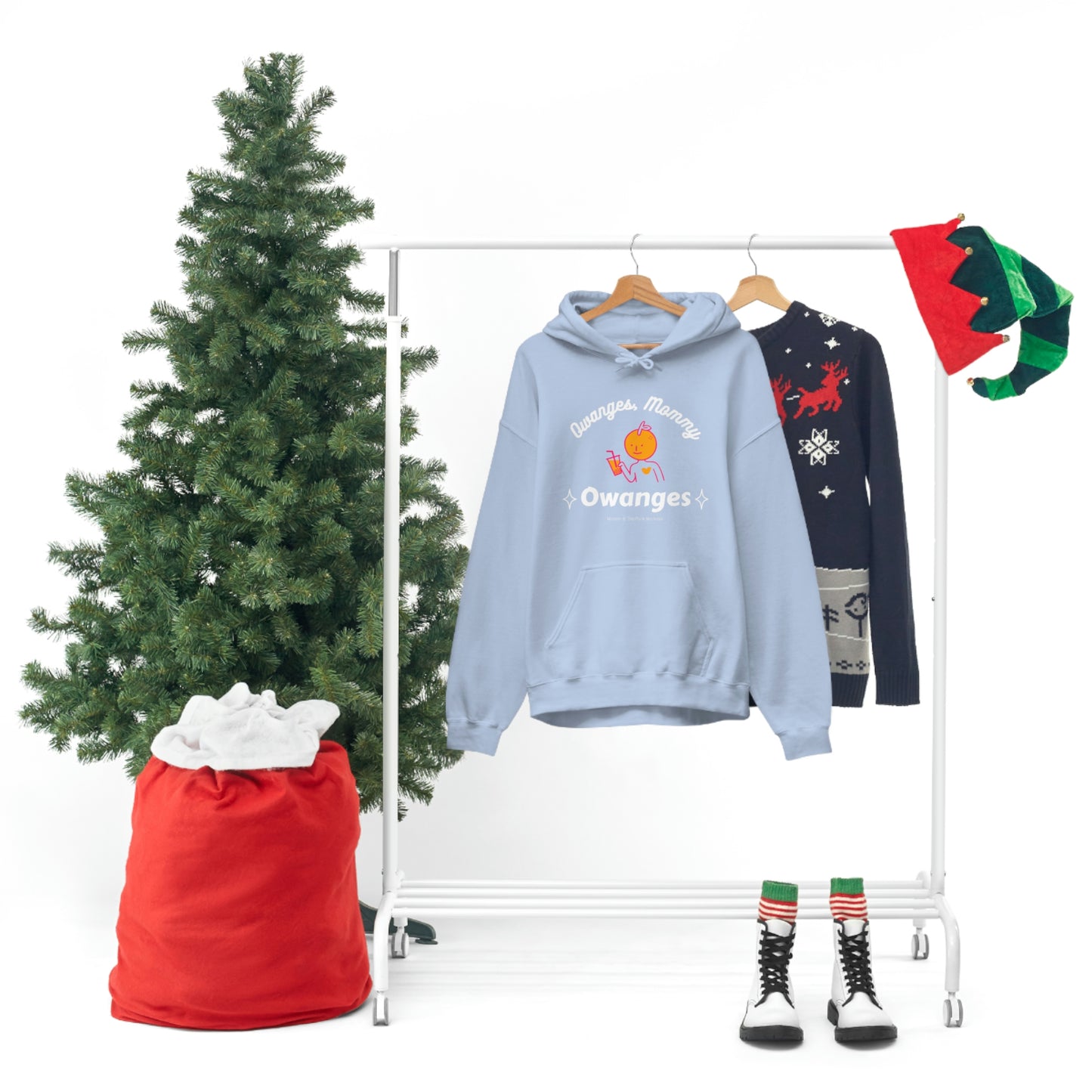 Owanges, Mommy, Owanges Unisex Heavy Blend™ Hooded Sweatshirt