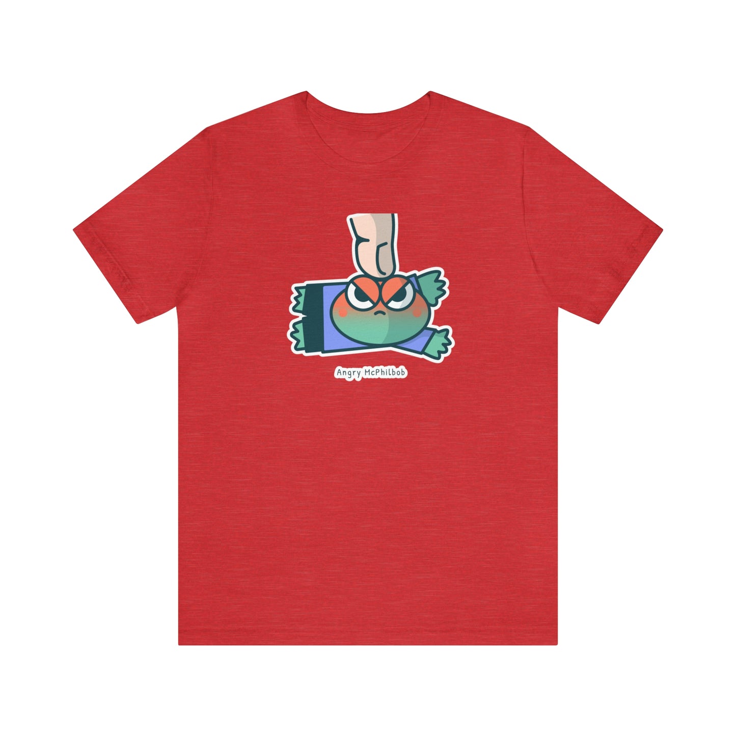 Angry McPhilbob Unisex Jersey Short Sleeve Tee
