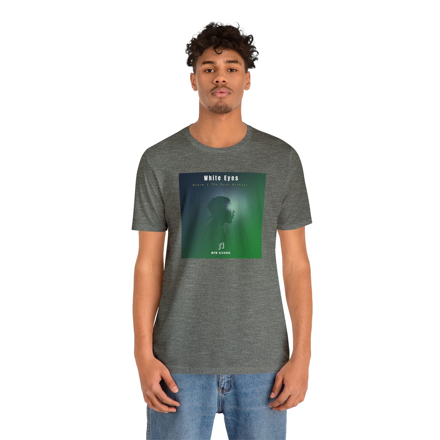 White Eyes Unisex Jersey Short Sleeve Tee